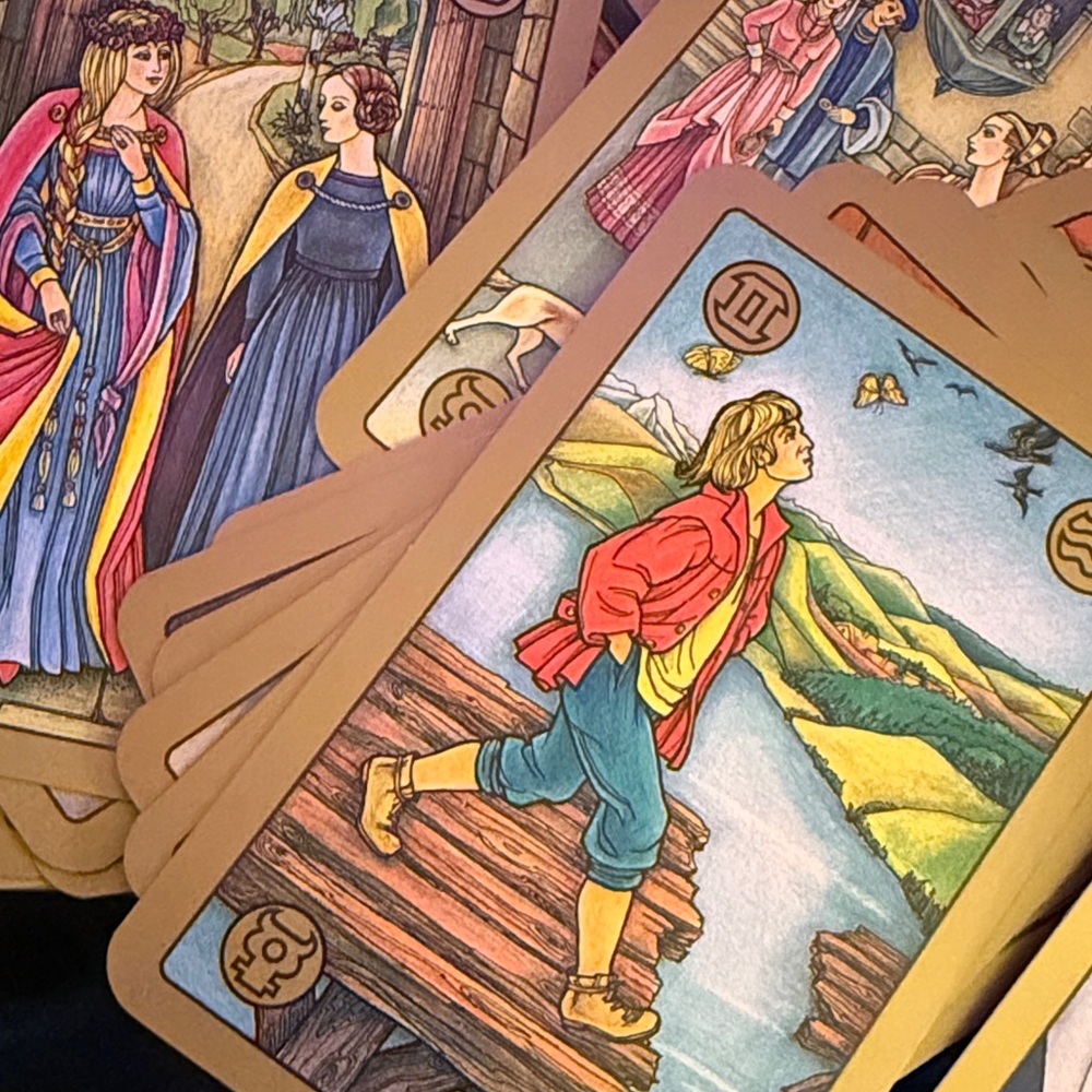 Symbolon Deck of Remembrance Oracle Astrology Cards Tarot authentic guidebook - Picture 10 of 12